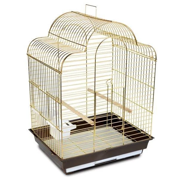 Клітка для птахів золото, 47х36х68 см